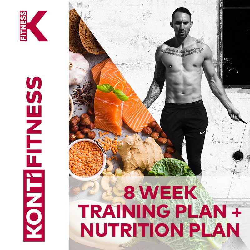 8 week training and nutrition plan