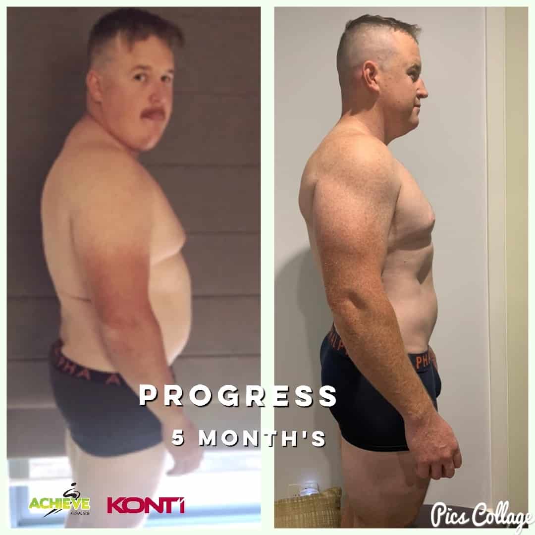 weight loss with konti fitness 12 week program
